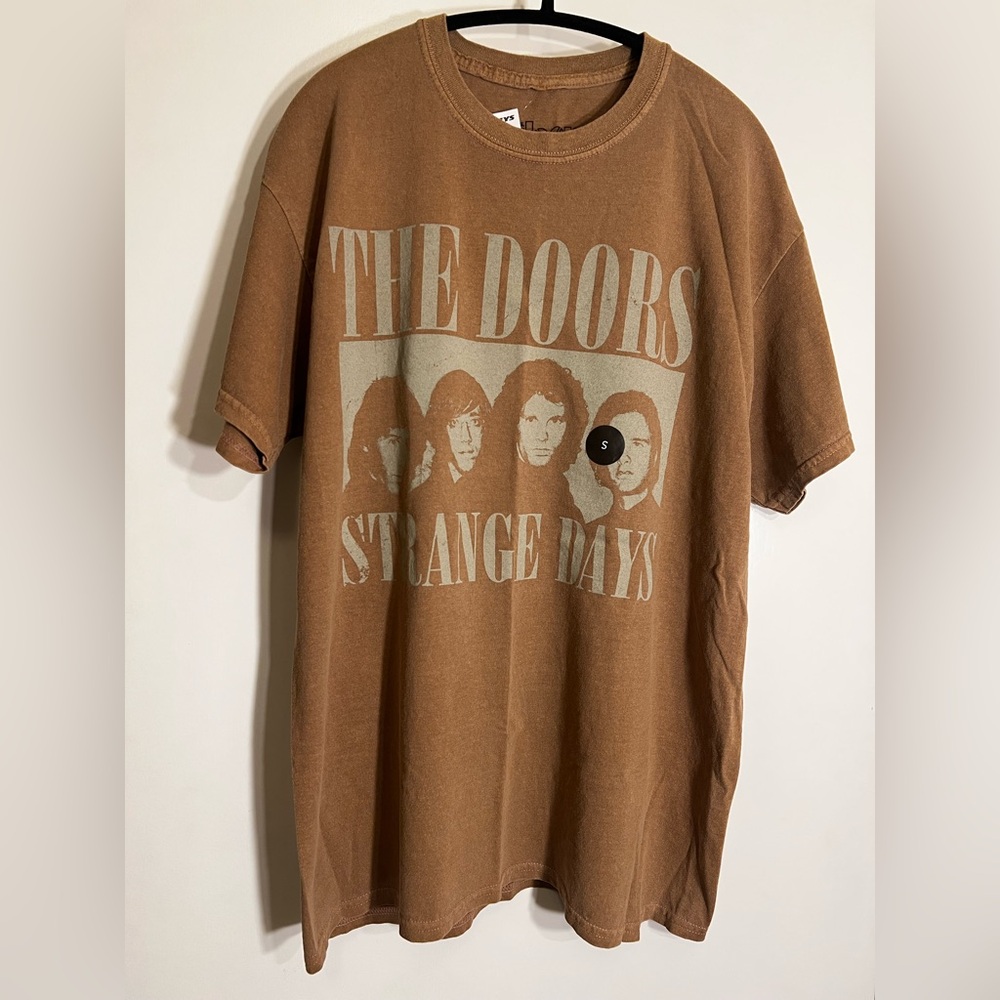 Tilly’s The Doors Mustard Yellow Graphic T-Shirt